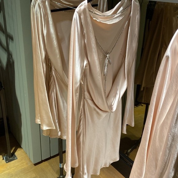 One and only collective champagne backless mini dress-ST2278B07 - Picture 8 of 9